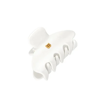 Balmain Hair Klamerka do włosów S Biała 6 cm x 3 cm