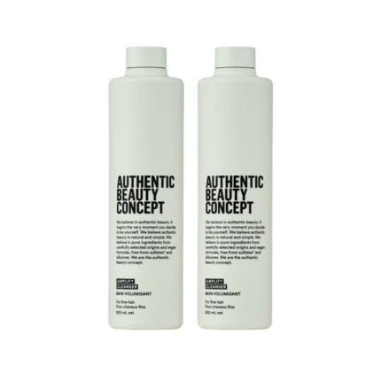 Authentic Beauty Concept Zestaw Amplify Duo 2x Szampon wzmacniający 300 ml