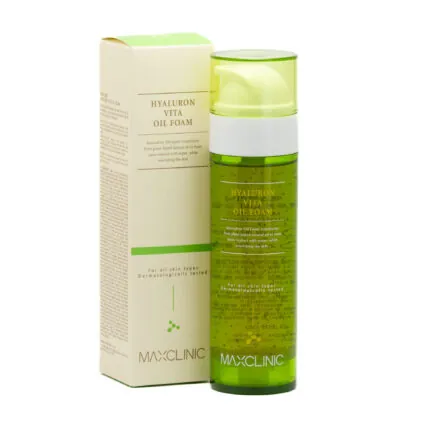 Maxclinic Hyaluron Vita Oil Foam Oliwka do mycia twarzy z kwasem hialuronowym 110 g