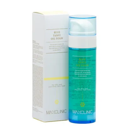 Maxclinic Blue Tansy Oil Foam Oliwka do mycia twarzy z wrotyczem marokańskim 110 g