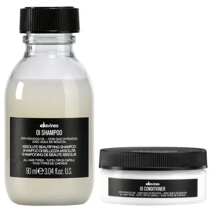 Davines Oi zestaw szampon 90 ml, odżywka 75 ml