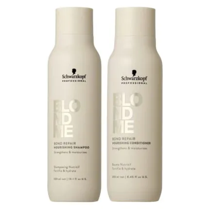 Schwarzkopf Professional BLONDME Bond Repair zestaw wzmacniająco-nawilżający