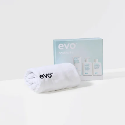 EVO Zestaw Under Wraps - nawilżający z turbanem