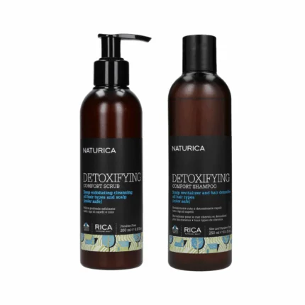 RICA NATURICA Zestaw Detox Comfort Szampon 250 ml i Peeling 200 ml