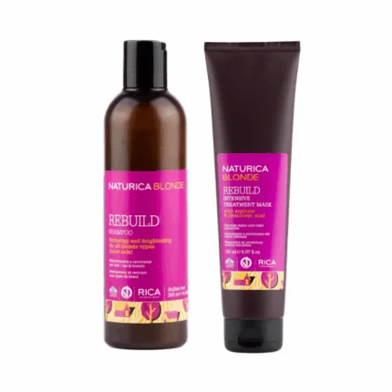 RICA NATURICA Blonde Zestaw Szampon 250 ml i Maska 150 ml