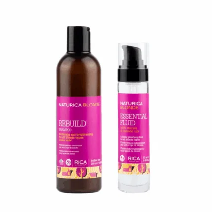 RICA NATURICA Blonde Zestaw Szampon 250 ml + Fluid 50 ml