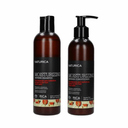 RICA NATURICA Moisturizing Zestaw Szampon 250 ml + Odżywka 200 ml