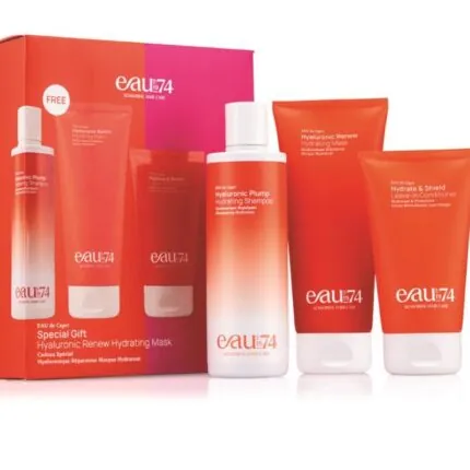 EAUde1974 Capri Zestaw Hydrate & Renew szampon 250 ml, maska 250 ml, odżywka bez spłukiwania 125 ml