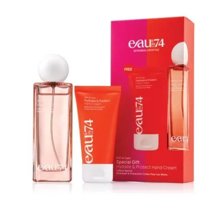 EAUde1974 Capri Zestaw Smooth & Scent perfumy do włosów 50 ml + krem do rąk 50 ml